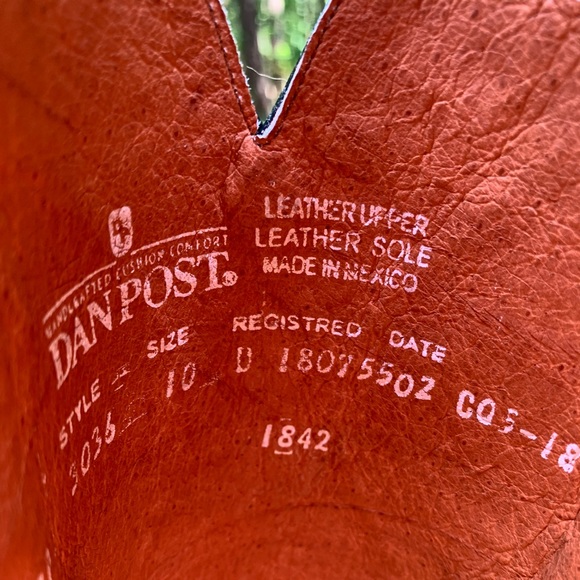 Dan Post Men's Omaha Python Western Boots - Picture 7 of 10